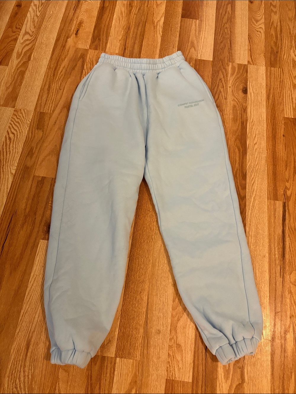 Comfrt Pastel Limited Collection Sweatpants Joggers Baby Blue - Picture 2 of 8